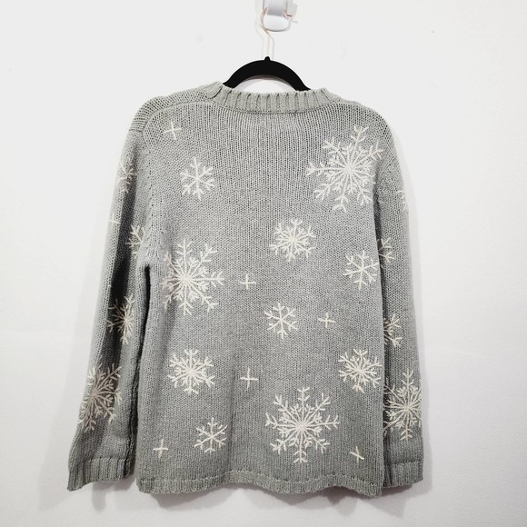 Newton Trading Co. Womens M Heavy 100% Shetland Wood Crewneck Sweater Muted Mint - Picture 3 of 10